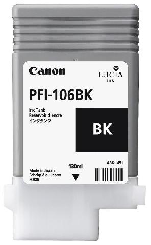 Canon PFI-106BK Black 130  (6621B001)