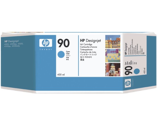  Картридж HP Inkjet Cartridge №90 Cyan (C5061A)