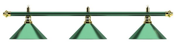  Светильник Allgreen D35 (зеленый, 3 пл.)