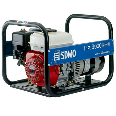 _SDMO HX 3000S  3  <br> Honda GX 200  <br>  1  <br>    <br>   3.1  <br>   2.4  <br>  1.3 / <br>   <br> <br>