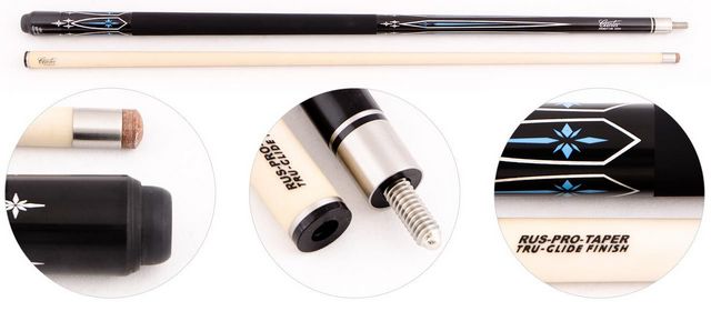  Кий для пирамиды 2-рс Cuetec Special Edition (черный)