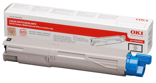  Тонер-картридж OKI TONER-K-C3500-2.5K-NEU (43459336 / 43459324)