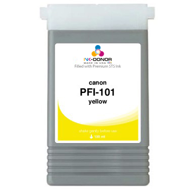 ��������   Canon (PFI-101Y) Yellow���� ������  <br>���������� ������ ��������  <br>������������� Canon imagePROGRAF 5000 / 6000S   <br>����� 130 ��<br>