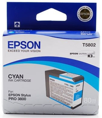  Epson T5802 Cyan 80  (C13T580200)