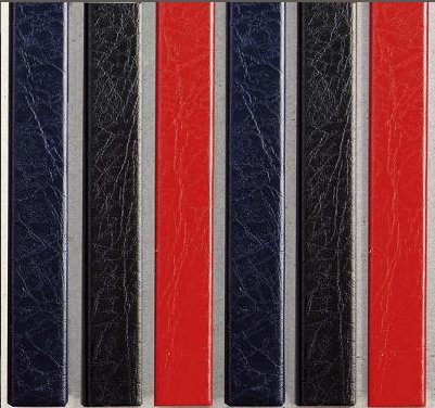  Цветные каналы с покрытием «кожа» O.CHANNEL А5 217 мм 32 мм, коричневые