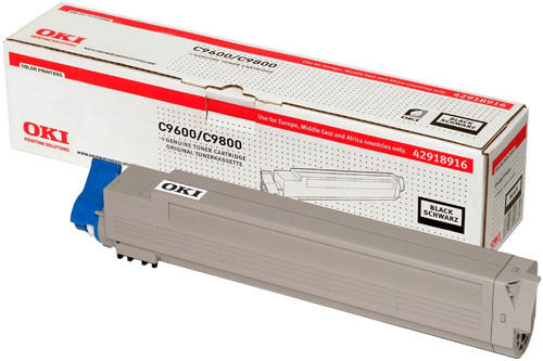  Тонер-картридж OKI TONER-K-C96/9800-NEU (42918916 / 42918964)
