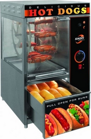  Гриль карусельный для хот-догов Sikom МК-1.22