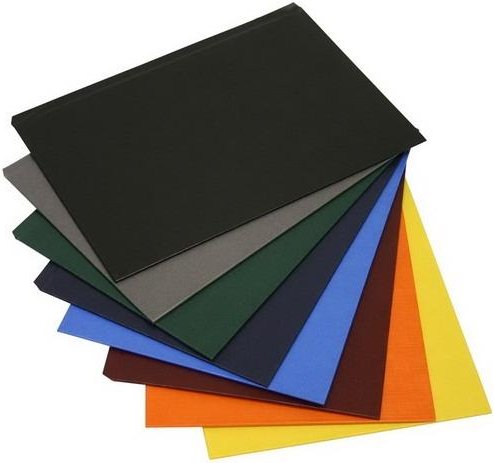  Твердые обложки O.HARD COVER Classic 217x151 мм с покрытием «ткань» без окна, серые