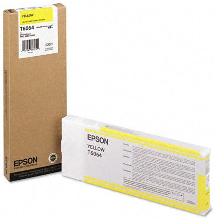  Epson T6064 Yellow 220  (C13T606400)