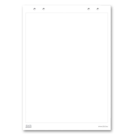  2x3 66x99 (B04) блокнот для флипчарта белый 20 листов