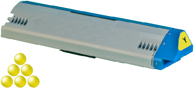  Тонер-картридж OKI TONER-Y-Pro9542 (45536437)