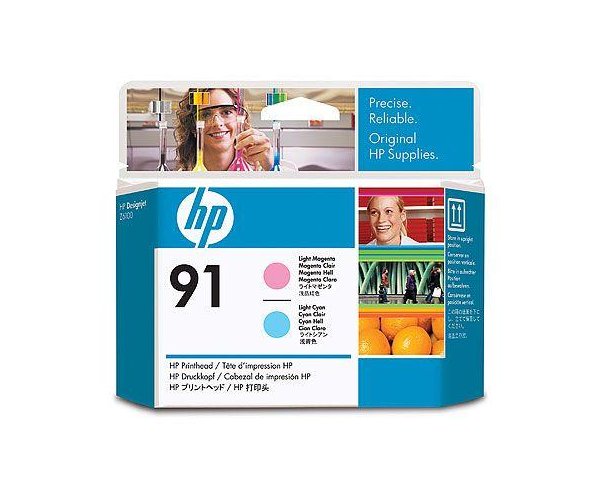   HP Printhead HP 91 Light Magenta and Light Cyan (C9462A)