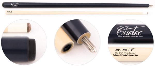  Кий для пула 2-pc Cuetec Economy (синий)