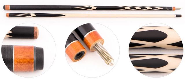  Кий для пирамиды 2-рс Cuetec Rus Pro 2008 RP8-5 (черный)