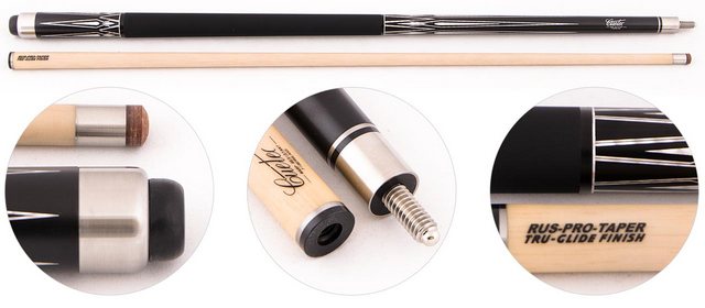  Кий для пирамиды 2-рс Cuetec Cobra C-1 (черный)