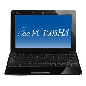  Asus EEE PC 1005HA(6B) Black  Atom-N270/1G/160G/10,1"/WiFi/cam/4400mAh/XP