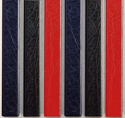  Цветные каналы с покрытием «Кожа» O.CHANNEL А5 217мм 16 мм черные