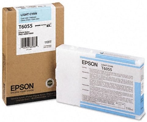  Epson T6055 Light Cyan 110  (C13T605500)