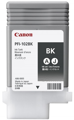  Картридж Canon Black PFI-102BK (черный) 90 мл