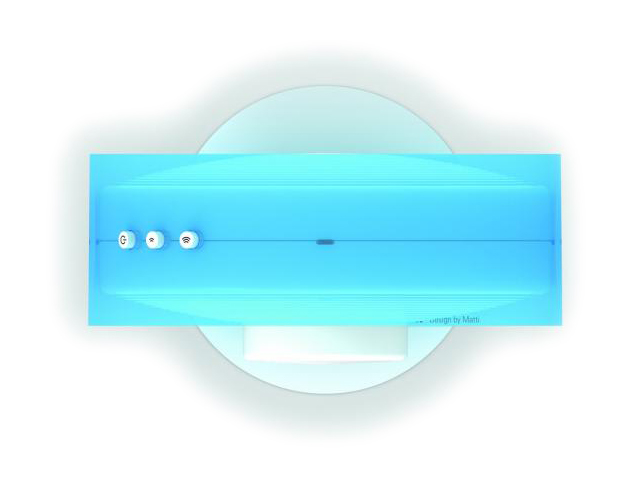  Stadler Form Lilly (acrylic) Transparent Blue