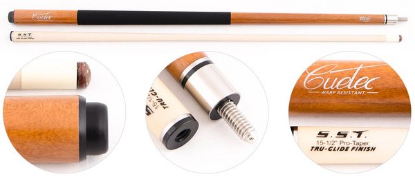  Кий для пула 2-pc Cuetec Beginner (коричневый) CMF