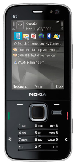   Nokia N78 Cocoa Brown
