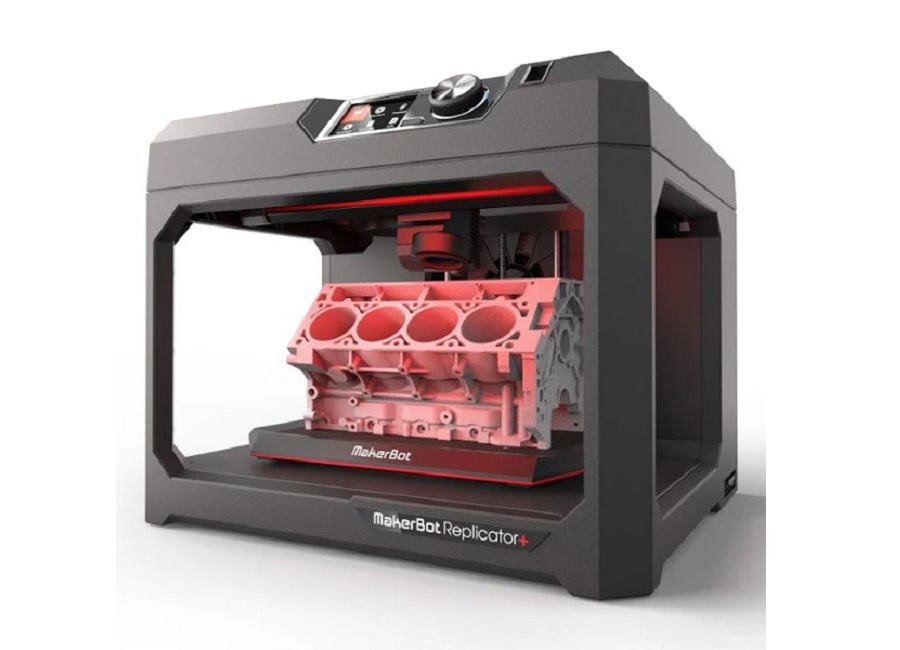3D  MakerBot Replicator+