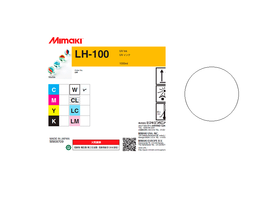   Mimaki LH-100UV LED White, 600 