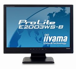  Iiyama ProLite E2003WS-B1 20 LCD monitor Pro Lite