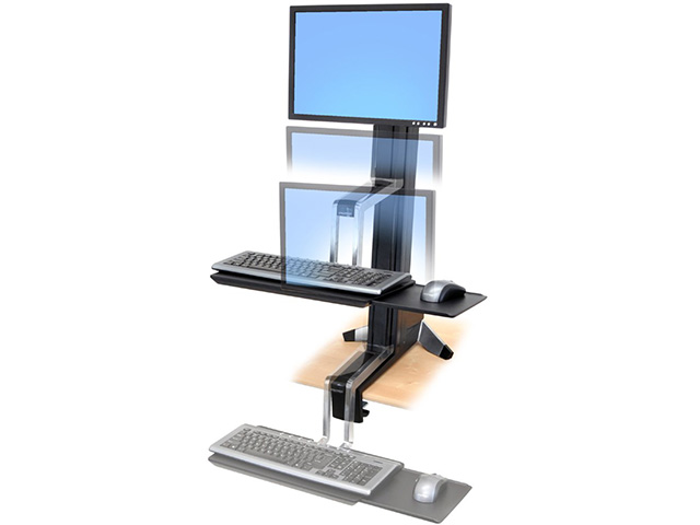   Ergotron WorkFit-S   ,  ( 22 ) (33-342-200)