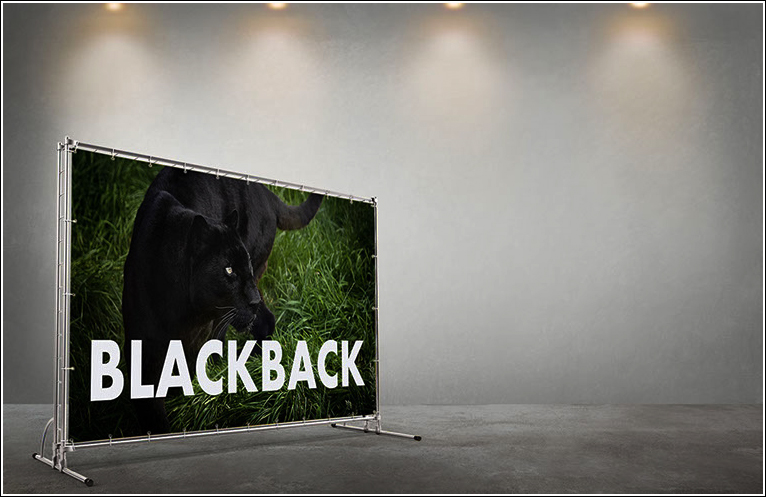  Vikuflex  Black Back, 450, 50x2.5   1000Dx1000D, 18x18
