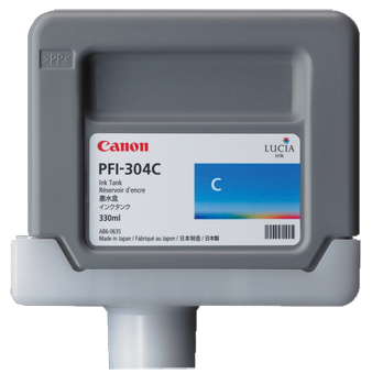  Canon PFI-304C Cyan 300  (3850B005)