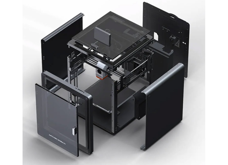 3D   Anycubic Kobra S1 Combo