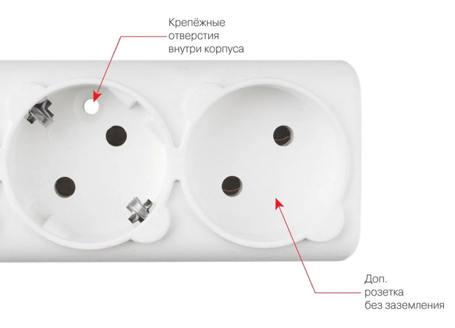 ������� ������  Power Cube, 1.9 �, 6 ������� (5 � ����������� + 1 ��� ����������), 16�, 3.5���, 3x1.0, �����, SPG(5+1)-16B-1.9�