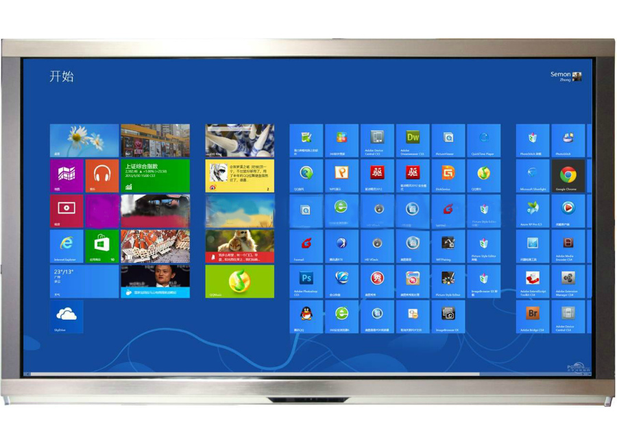 ������������� ������  Interwrite LED Interactive xPower Full-HD TV 132378" + PC (TVI55H)
