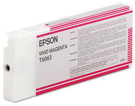 Epson T6063 Vivid Magenta 220  (C13T606300)
