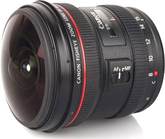  Canon EF 8-15mm f/4L USM Fisheye