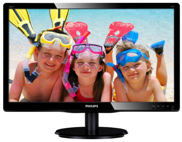 �������  21.5 Philips 226V4LAB/00(01) Black