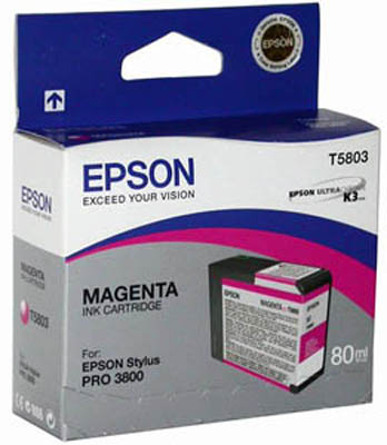  Epson T580A Vivid Magenta 80  (C13T580A00)