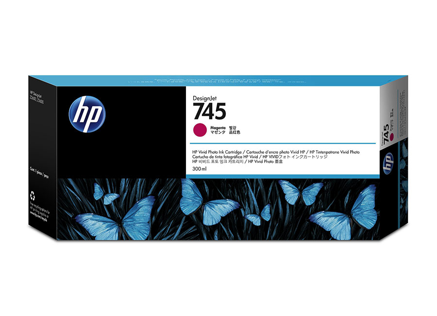  HP DesignJet 745 Magenta 300  (F9K01A)