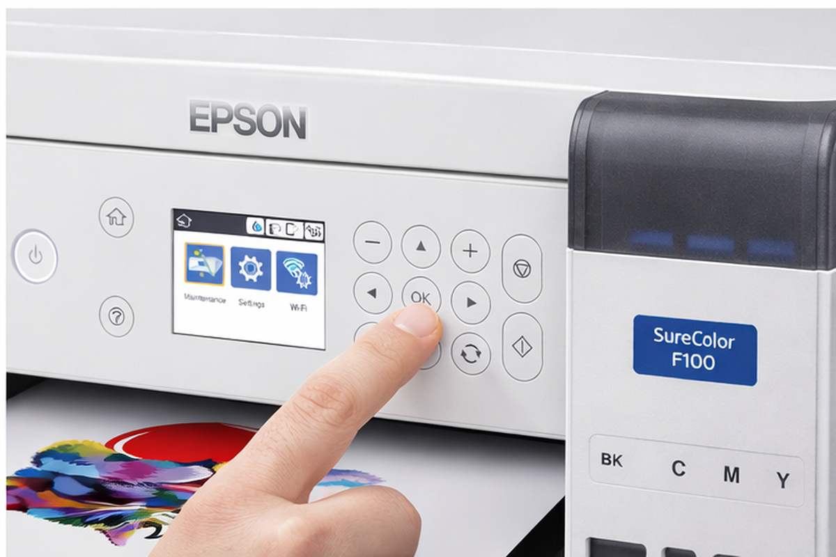 �������������� ������� Epson SureColor SC-F100 (C11CJ80301 / C11CJ80302)