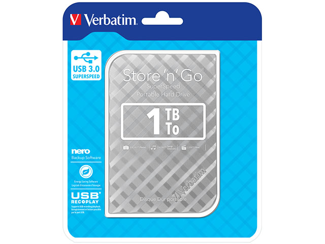 Внешний жесткий диск Verbatim Store 'n' Go Style 1ТБ (53197 ...