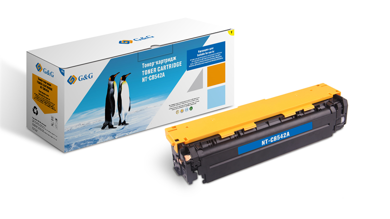 Cartridge G&G 203A ��� HP CLJ M254/M280/M281, � ����� (1300���.), ������ (������ CF542A)
