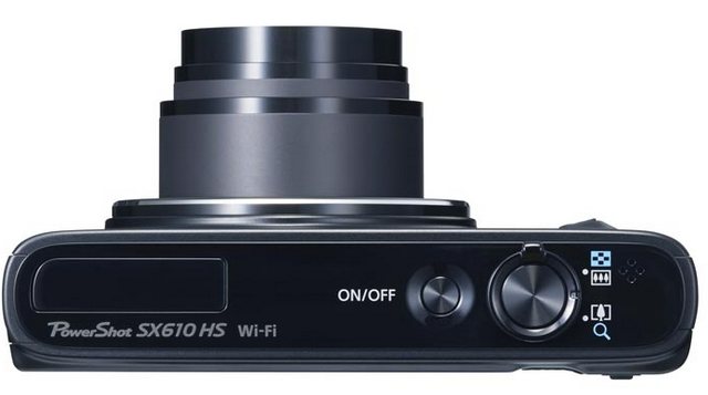 Компактный фотоаппарат Canon PowerShot SX610 HS (черный) купить по