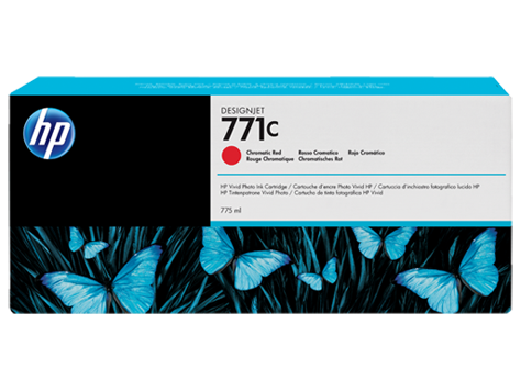  HP DesignJet 771C Chromatic Red 775  (B6Y08A)