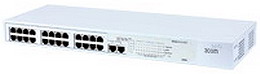 3Com 3C16472 Baseline Switch 2126-G, 24 port 10/100, 2 Gigabit uplinks