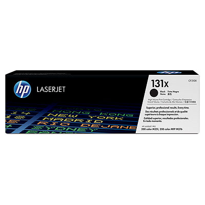 - HP 131X LaserJet (CF210X)