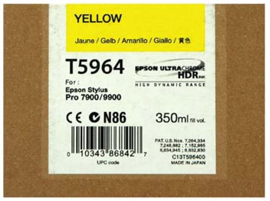  Epson T6364 Yellow 700  (C13T636400)