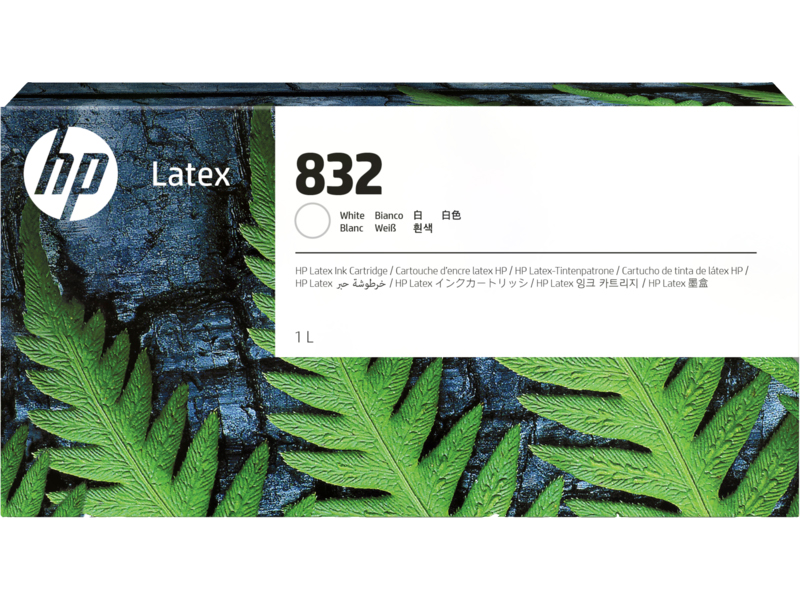  HP 832 White Latex Ink Cartridge 1 (4UV29A)