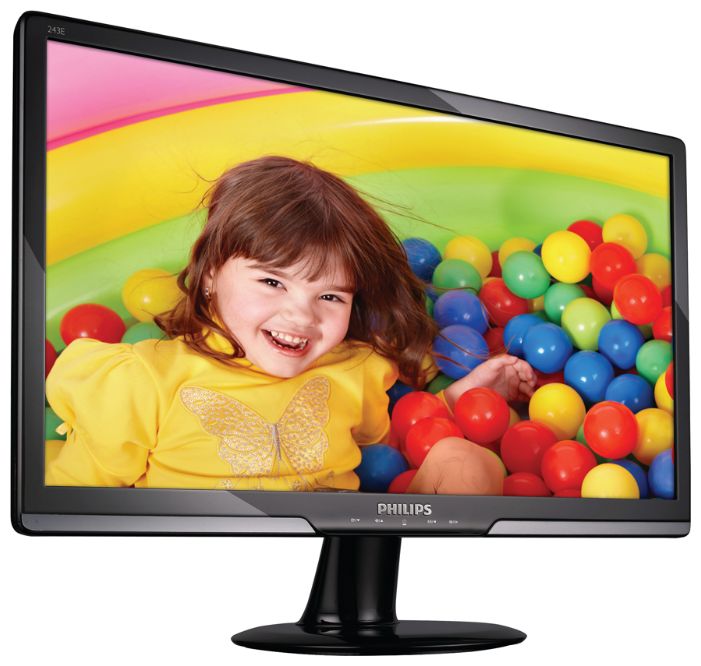  24 Philips 243E2 Glossy-black (40048136)